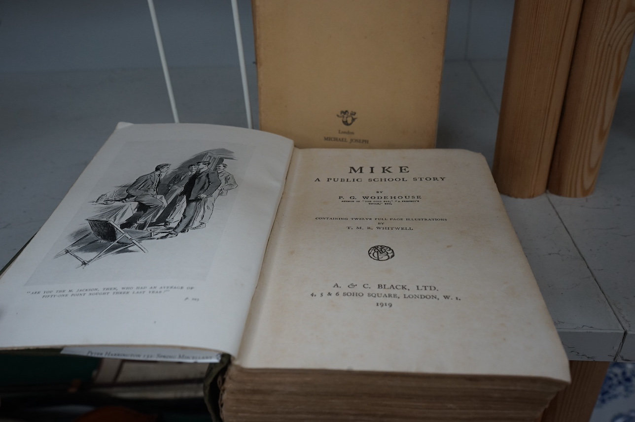 Wodehouse, P.G. - Mike, A&C. Black, 1919; Swanton, E.W. - Cricket from all Angles, 1968 (2) Condition - fair/good